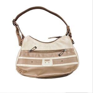 stone Mountain hobo beige shoulder bag